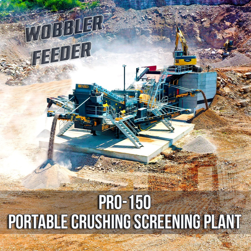 FABO mining machinery - crushing plant - ماكينات التعدين: صور 1 FABO mining machinery - crushing plant - ماكينات التعدين: صور 1