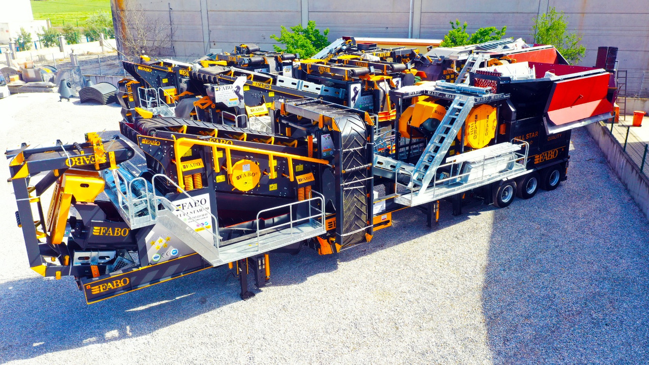 FABO mining machinery - crushing plant - ماكينات التعدين: صور 2 FABO mining machinery - crushing plant - ماكينات التعدين: صور 2