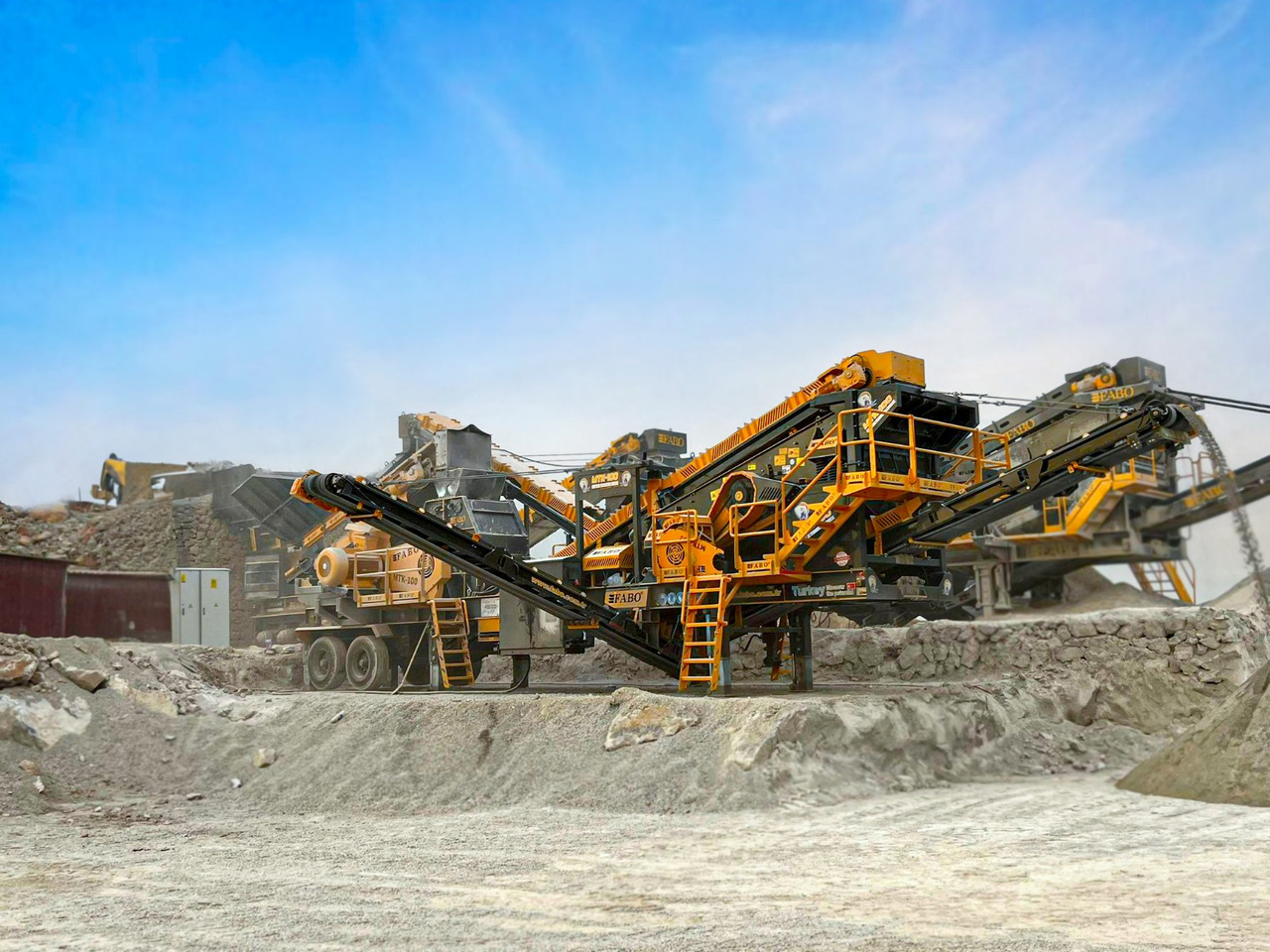 FABO mining machinery - crushing plant - ماكينات التعدين: صور 1 FABO mining machinery - crushing plant - ماكينات التعدين: صور 1