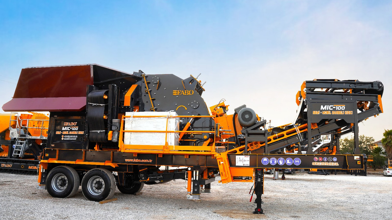 FABO mining machinery - crushing plant - ماكينات التعدين: صور 1 FABO mining machinery - crushing plant - ماكينات التعدين: صور 1