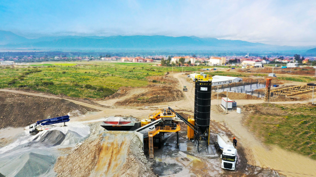 FABO mobile concrete batching plant - مصنع خلط الخرسانة: صور 4 FABO mobile concrete batching plant - مصنع خلط الخرسانة: صور 4