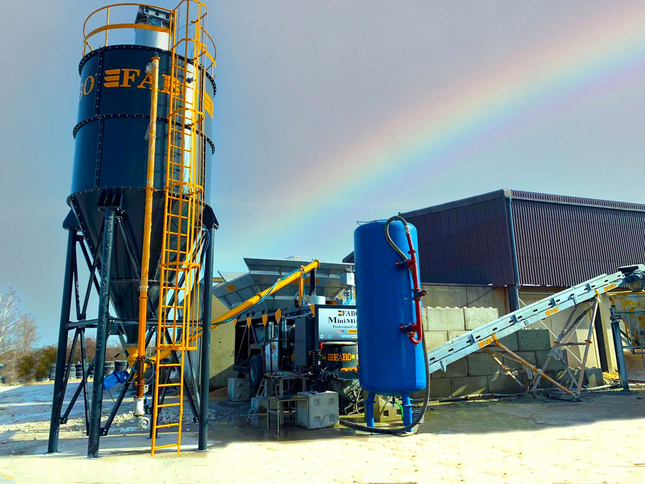 FABO mobile concrete batching plant - مصنع خلط الخرسانة: صور 2 FABO mobile concrete batching plant - مصنع خلط الخرسانة: صور 2