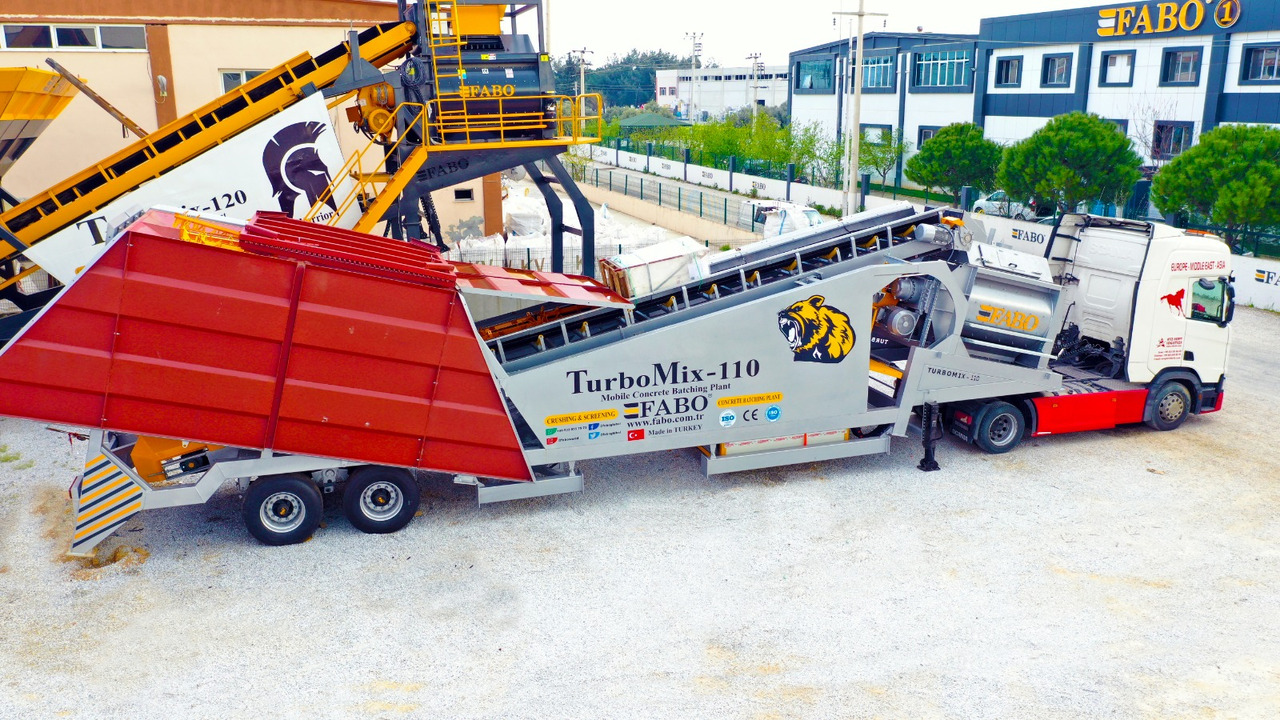 FABO mobile concrete batching plant - مصنع خلط الخرسانة: صور 2 FABO mobile concrete batching plant - مصنع خلط الخرسانة: صور 2