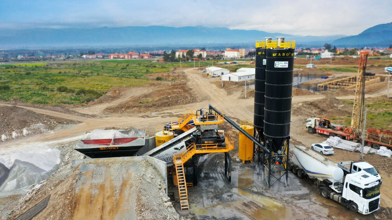 FABO mobile concrete batching plant - مصنع خلط الخرسانة: صور 5 FABO mobile concrete batching plant - مصنع خلط الخرسانة: صور 5
