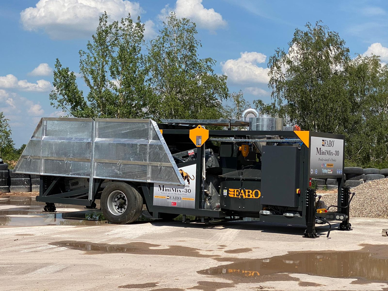 FABO mobile concrete batching plant - مصنع خلط الخرسانة: صور 3 FABO mobile concrete batching plant - مصنع خلط الخرسانة: صور 3