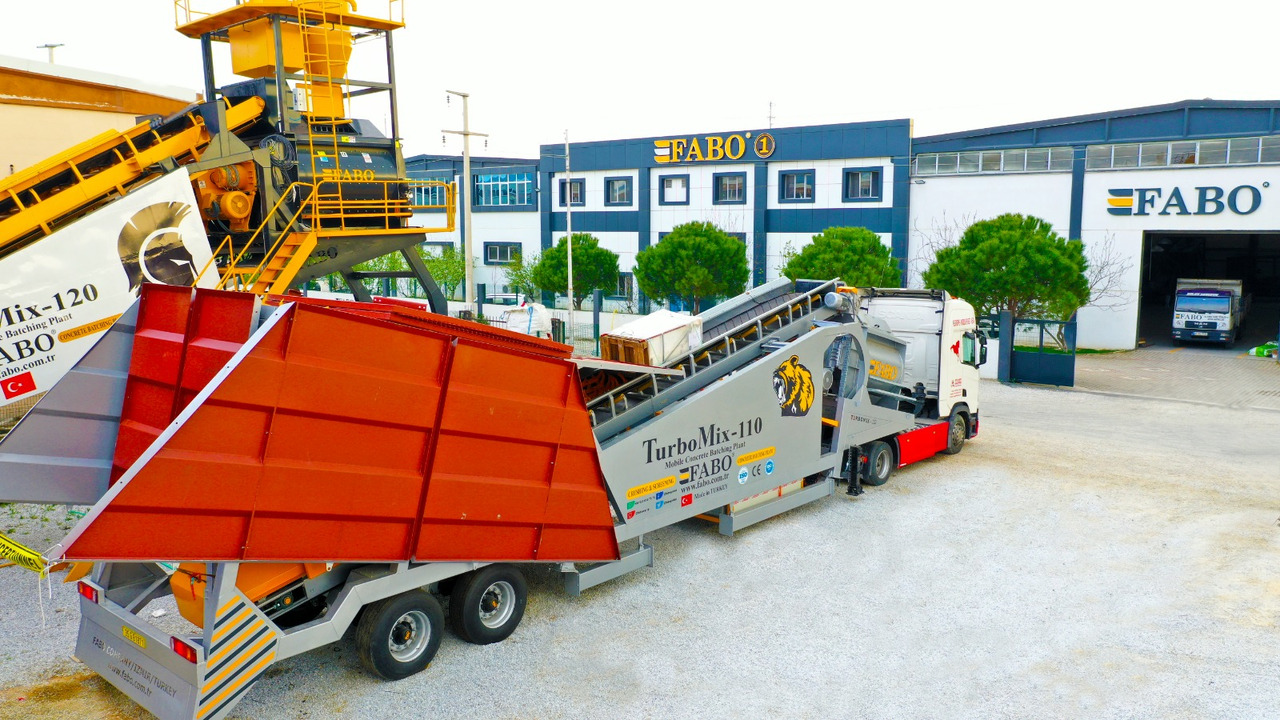 FABO mobile concrete batching plant - مصنع خلط الخرسانة: صور 2 FABO mobile concrete batching plant - مصنع خلط الخرسانة: صور 2