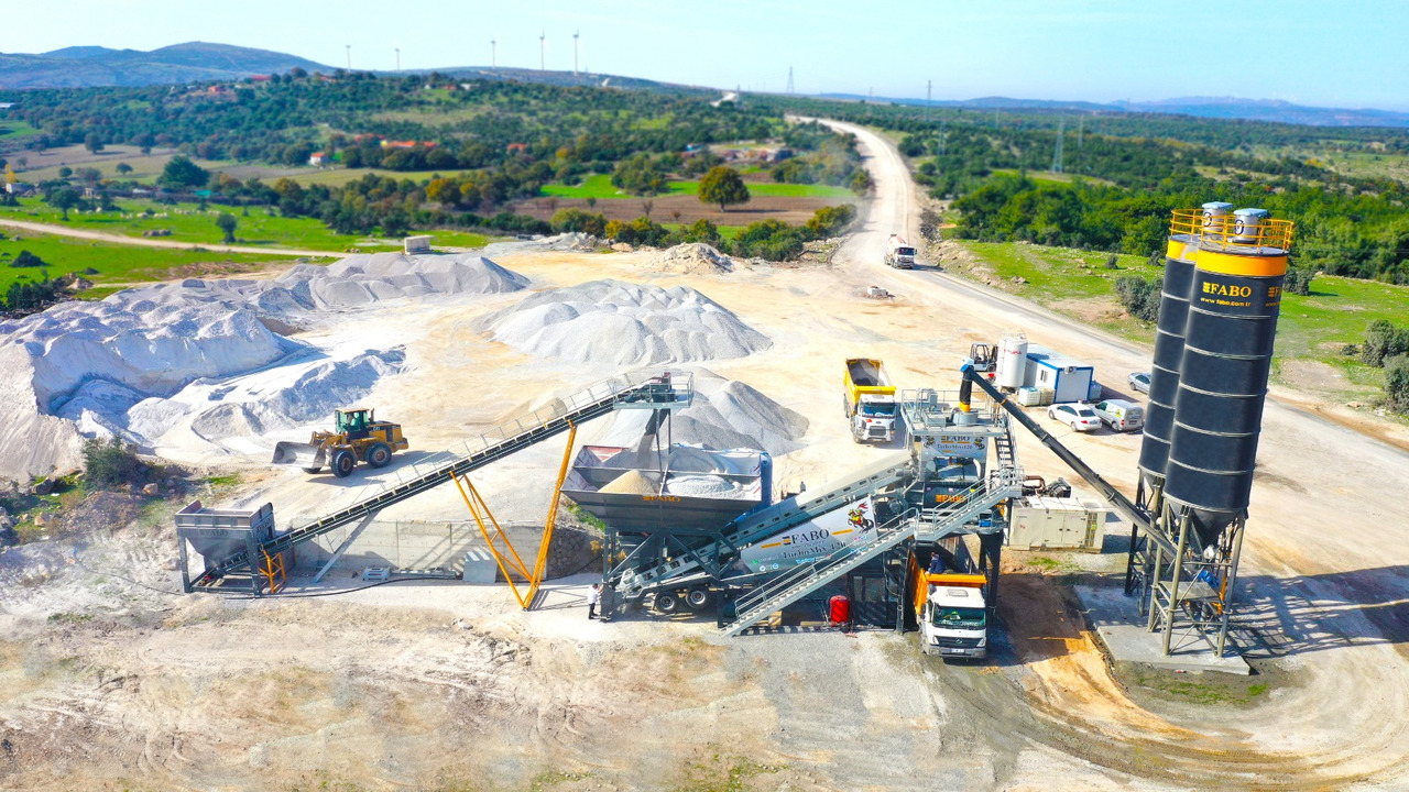 FABO mobile concrete batching plant - مصنع خلط الخرسانة: صور 4 FABO mobile concrete batching plant - مصنع خلط الخرسانة: صور 4