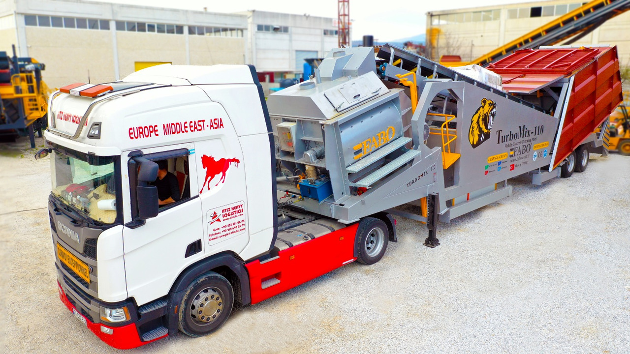 FABO mobile concrete batching plant - مصنع خلط الخرسانة: صور 4 FABO mobile concrete batching plant - مصنع خلط الخرسانة: صور 4