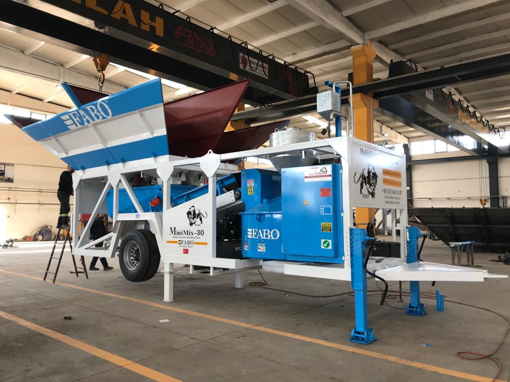 FABO mobile concrete batching plant - مصنع خلط الخرسانة: صور 2 FABO mobile concrete batching plant - مصنع خلط الخرسانة: صور 2