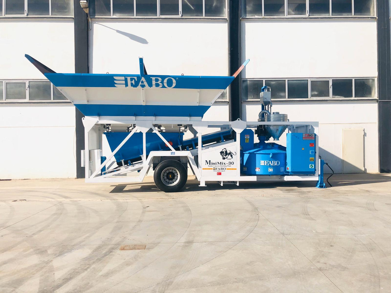 FABO mobile concrete batching plant - مصنع خلط الخرسانة: صور 5 FABO mobile concrete batching plant - مصنع خلط الخرسانة: صور 5