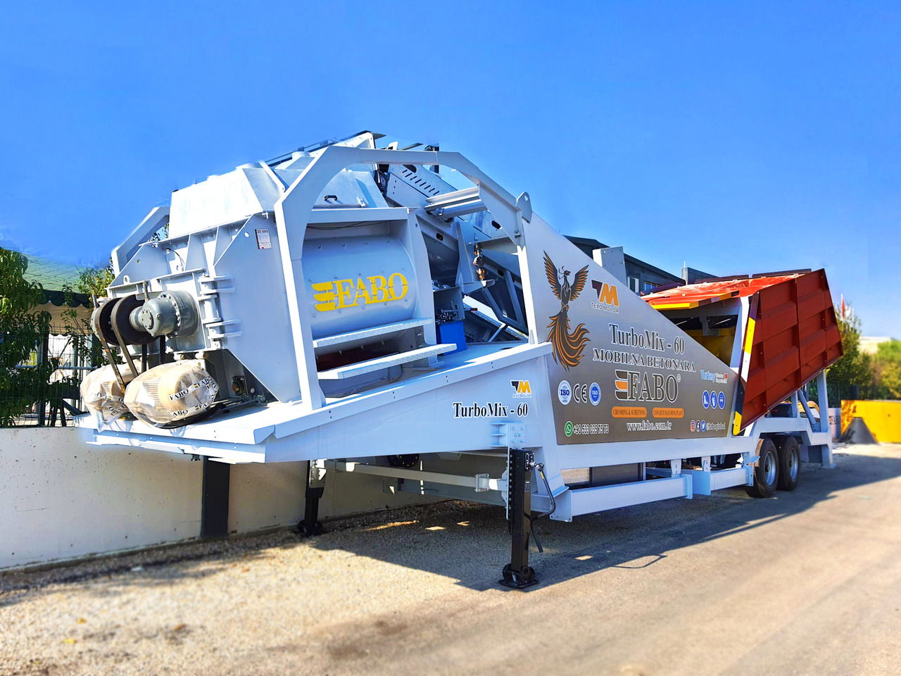 FABO mobile concrete batching plant - مصنع خلط الخرسانة: صور 5 FABO mobile concrete batching plant - مصنع خلط الخرسانة: صور 5