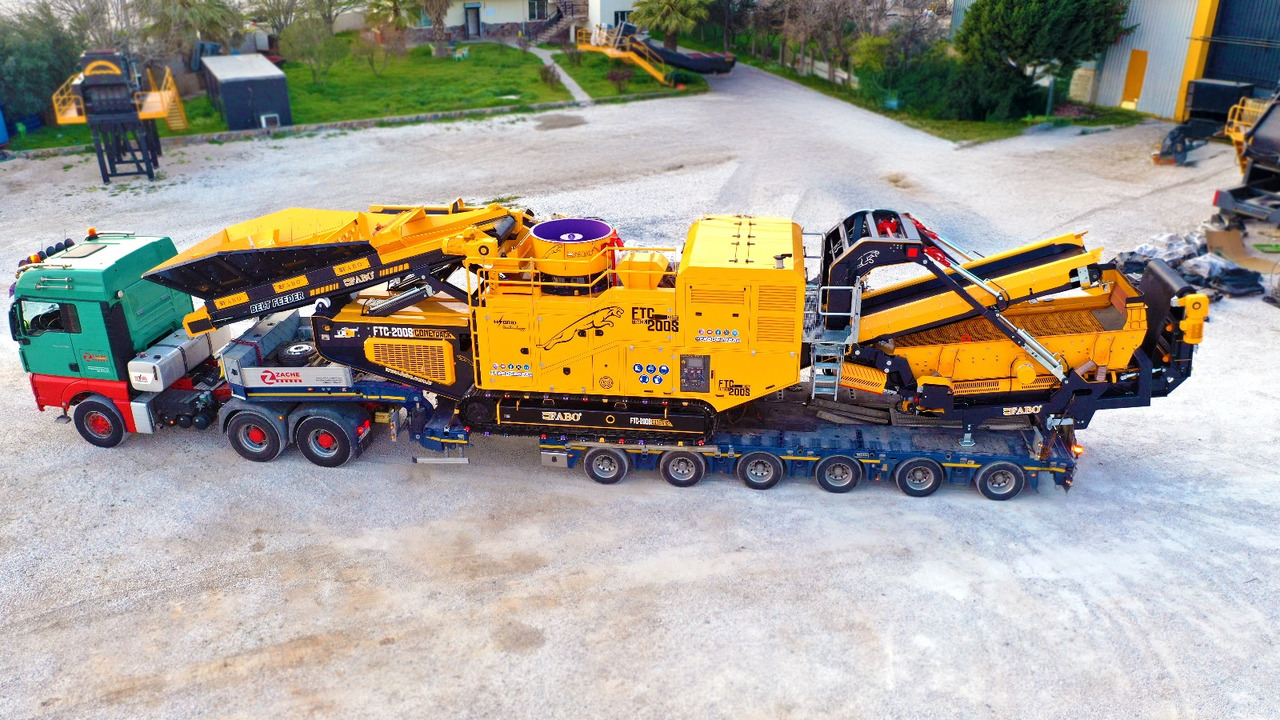 FABO mobile crusher - كسارة: صور 1 FABO mobile crusher - كسارة: صور 1