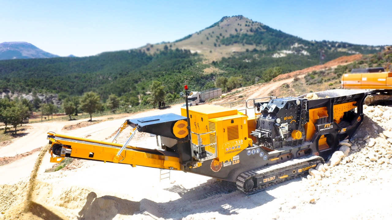FABO mobile impact crusher - كسارة التصادمية: صور 1 FABO mobile impact crusher - كسارة التصادمية: صور 1