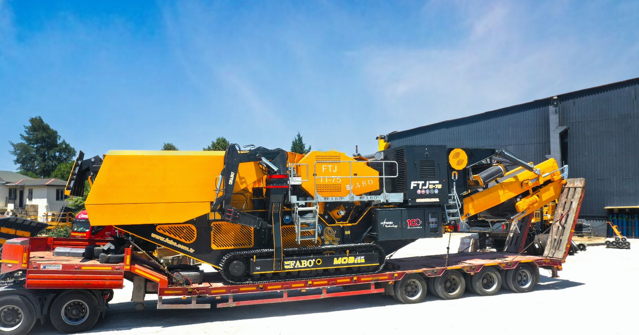 FABO mobile jaw crusher - كسارة فكية: صور 1 FABO mobile jaw crusher - كسارة فكية: صور 1