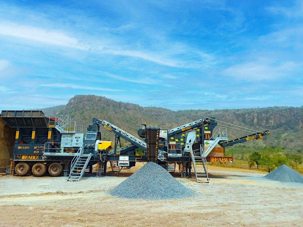 FABO mobile jaw crusher - كسارة فكية: صور 4 FABO mobile jaw crusher - كسارة فكية: صور 4