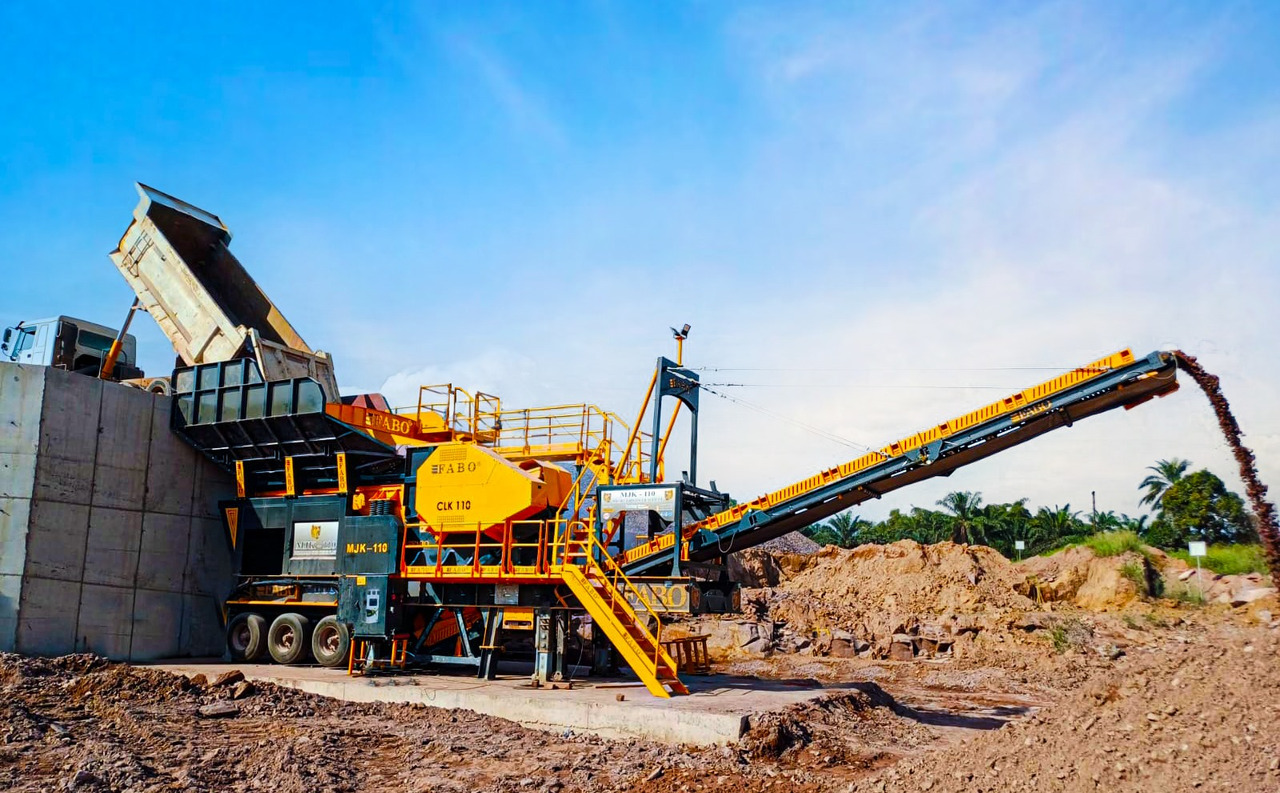 FABO mobile jaw crusher - كسارة فكية: صور 1 FABO mobile jaw crusher - كسارة فكية: صور 1