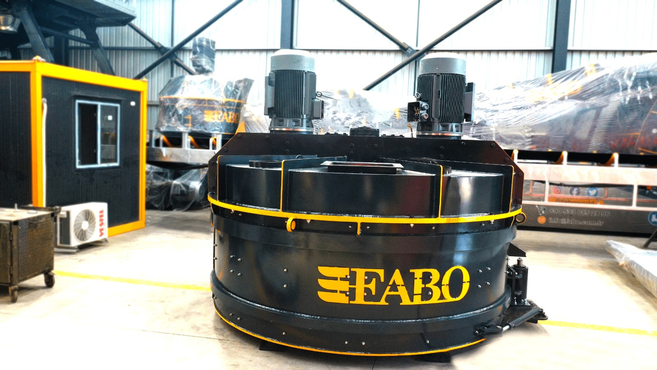 FABO twin shaft mixer - خلاطه اسمنت: صور 2 FABO twin shaft mixer - خلاطه اسمنت: صور 2