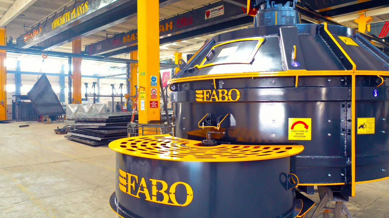 FABO twin shaft mixer - خلاطه اسمنت: صور 1 FABO twin shaft mixer - خلاطه اسمنت: صور 1