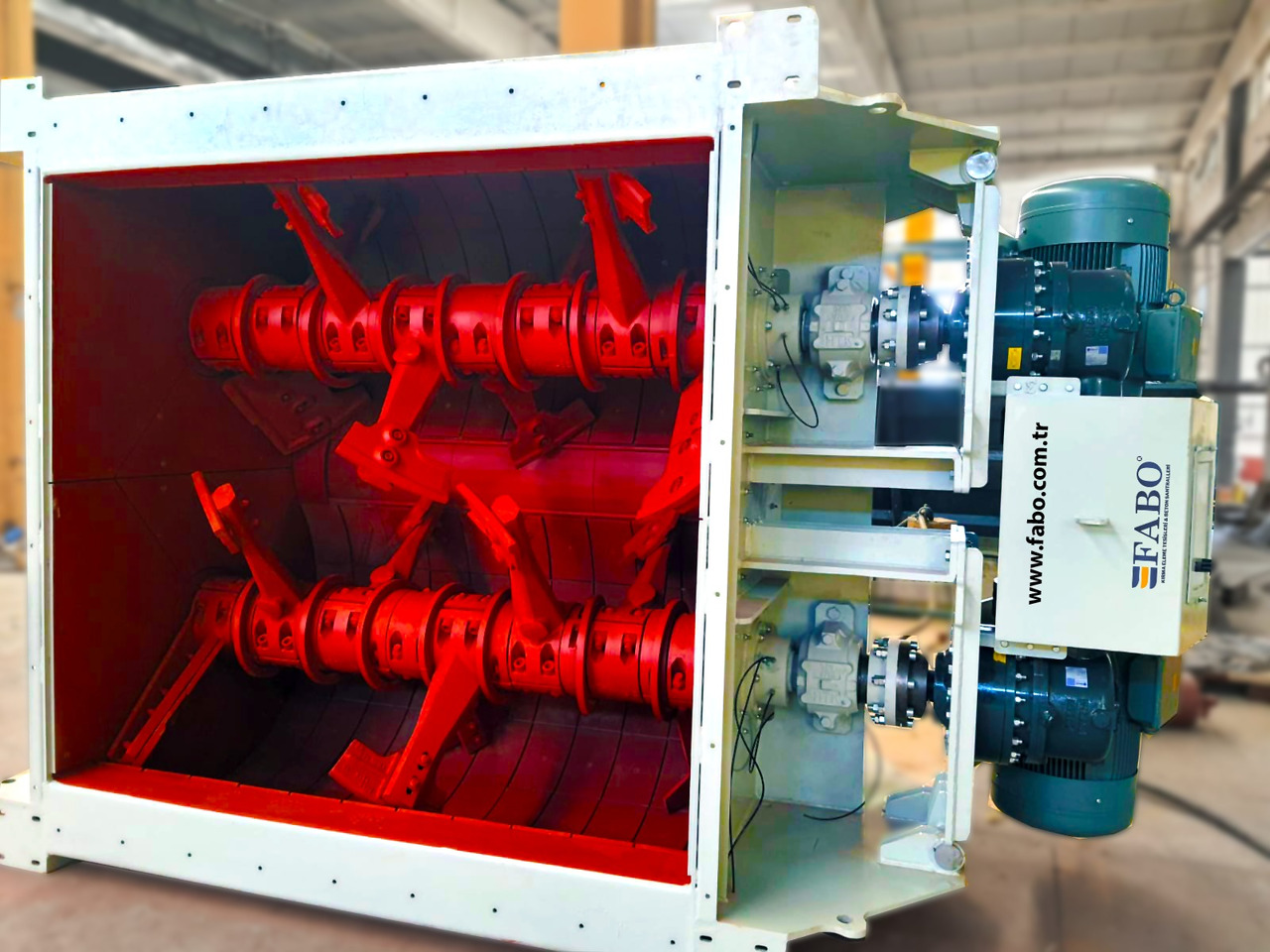 FABO twin shaft mixer - خلاطه اسمنت: صور 1 FABO twin shaft mixer - خلاطه اسمنت: صور 1