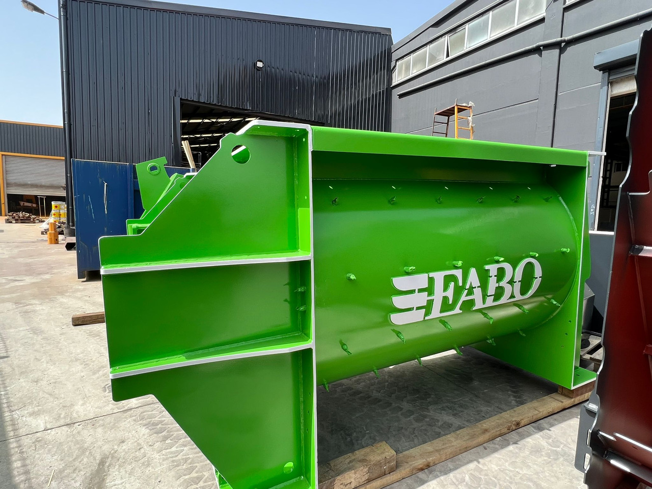 FABO twin shaft mixer - خلاطه اسمنت: صور 1 FABO twin shaft mixer - خلاطه اسمنت: صور 1