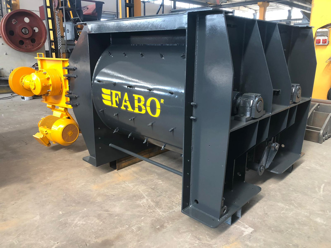 FABO twin shaft mixer - خلاطه اسمنت: صور 2 FABO twin shaft mixer - خلاطه اسمنت: صور 2