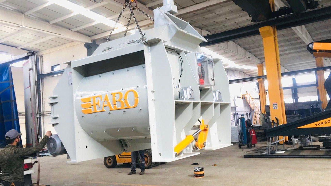 FABO twin shaft mixer - خلاطه اسمنت: صور 1 FABO twin shaft mixer - خلاطه اسمنت: صور 1