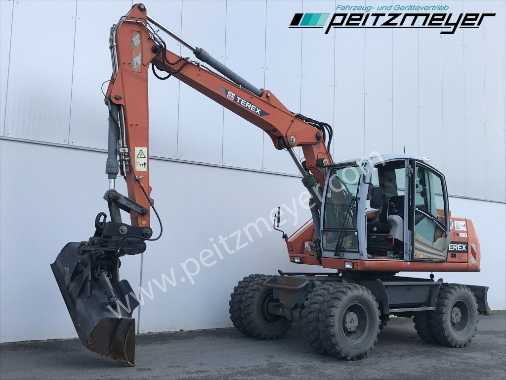 Atlas-Terex Mobilbagger TW 130 MS 10 + Schwenklöffel - حفارة على عجلات: صور 1 Atlas-Terex Mobilbagger TW 130 MS 10 + Schwenklöffel - حفارة على عجلات: صور 1