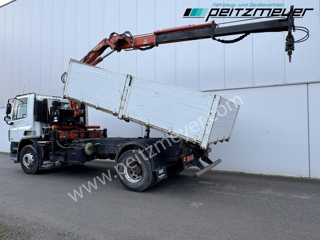 Daf CF 75 FA 360 Meiller + Terex TLC 105 Drehservo - قلابات, شاحنة كرين: صور 3 Daf CF 75 FA 360 Meiller + Terex TLC 105 Drehservo - قلابات, شاحنة كرين: صور 3