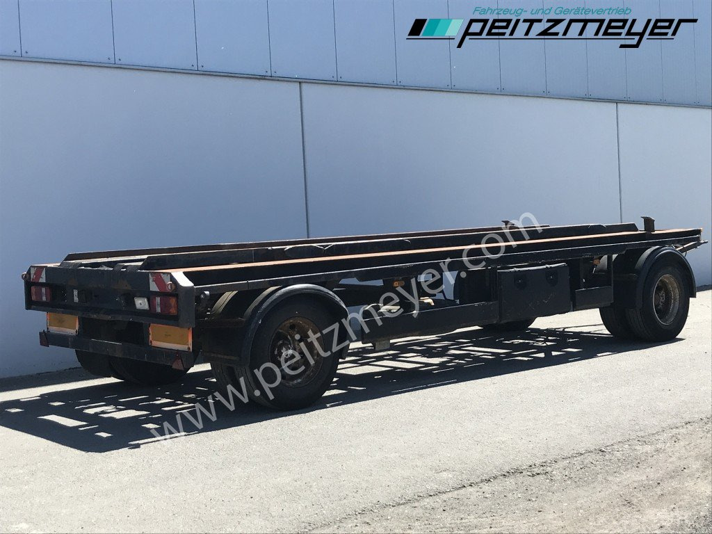 EGGERS ABROLLANHÄNGER 2 Achs blatt HWT18Z3/1S TÜV 4/2026 - مقطورة هوك ليفت/ لود لوجر: صور 1 EGGERS ABROLLANHÄNGER 2 Achs blatt HWT18Z3/1S TÜV 4/2026 - مقطورة هوك ليفت/ لود لوجر: صور 1