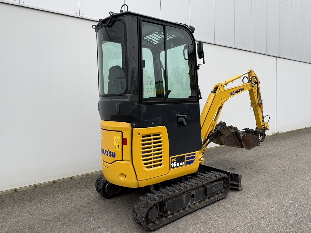 KOMATSU MINIBAGGER PC 16 R-3HS Powertilt 20,40,100 Löffel - حفارة مصغرة: صور 4 KOMATSU MINIBAGGER PC 16 R-3HS Powertilt 20,40,100 Löffel - حفارة مصغرة: صور 4