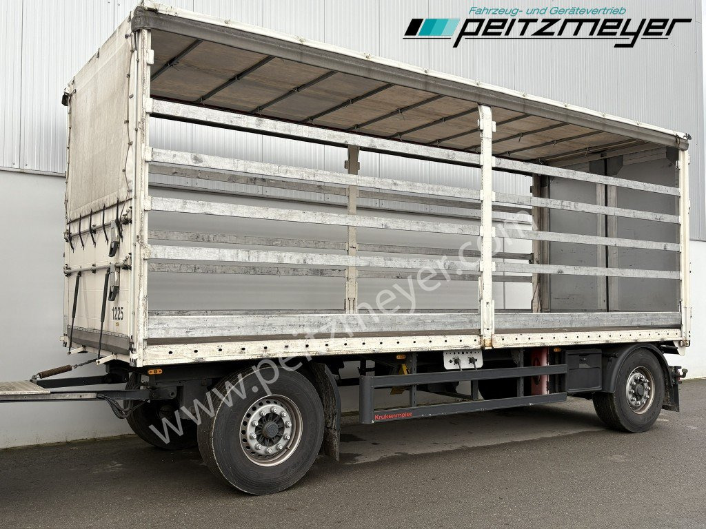 KRUKENMEIER PRITSCHENANHÄNGER 18 T. mit Durchlade - مقطورة ستارة: صور 3 KRUKENMEIER PRITSCHENANHÄNGER 18 T. mit Durchlade - مقطورة ستارة: صور 3