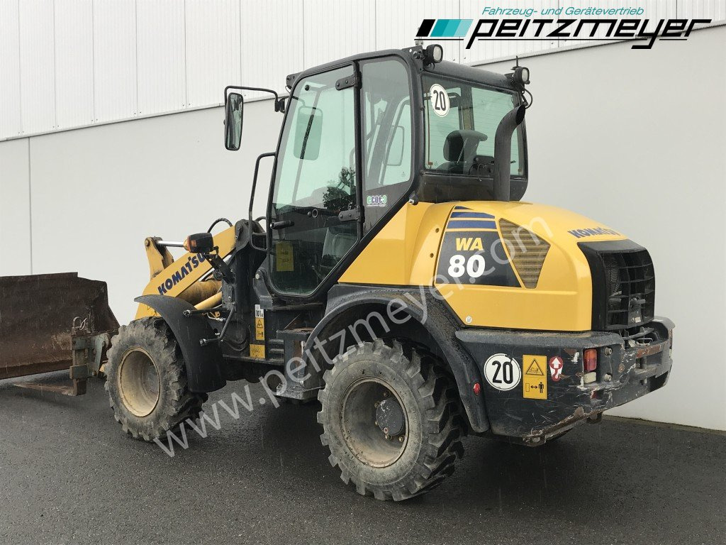 Komatsu RADLADER WA 80-6 Palettengabel und Standardschaufel - اللودر بعجل: صور 4 Komatsu RADLADER WA 80-6 Palettengabel und Standardschaufel - اللودر بعجل: صور 4