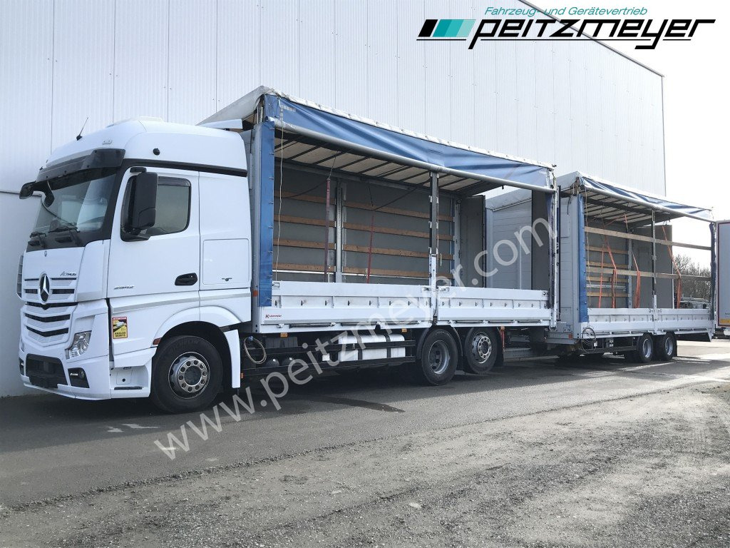 MERCEDES-BENZ Actros 2542 LL Pritsche, EU 6, Klima, Standklima, - شاحنة ستارة: صور 1 MERCEDES-BENZ Actros 2542 LL Pritsche, EU 6, Klima, Standklima, - شاحنة ستارة: صور 1