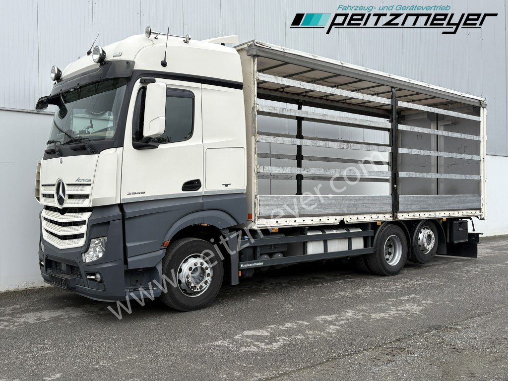 MERCEDES-BENZ Actros 2545 LL Pritsche, Klima, Standklima, PPC, EU 6 MP 4 - Edscha - شاحنات مسطحة: صور 1 MERCEDES-BENZ Actros 2545 LL Pritsche, Klima, Standklima, PPC, EU 6 MP 4 - Edscha - شاحنات مسطحة: صور 1