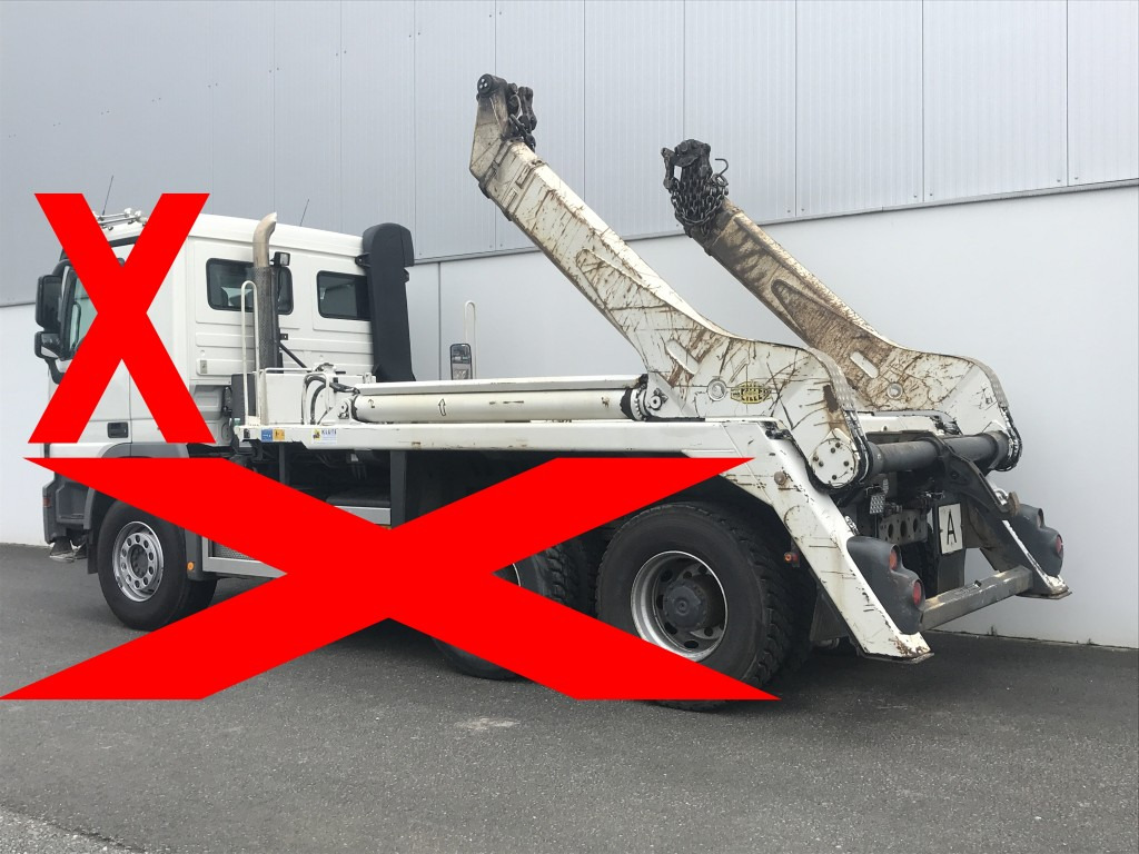 Meiller Absetzkipper AK 16 MTG - Actros 6x4 - الحمالات الخطافية: صور 3 Meiller Absetzkipper AK 16 MTG - Actros 6x4 - الحمالات الخطافية: صور 3