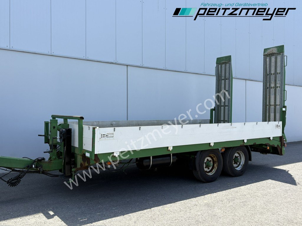 Müller-Mittetal Tandem Tieflader 11 T. Tieflader mit Rampen ETUE-TA - عربة مسطحة منخفضة مقطورة: صور 3 Müller-Mittetal Tandem Tieflader 11 T. Tieflader mit Rampen ETUE-TA - عربة مسطحة منخفضة مقطورة: صور 3