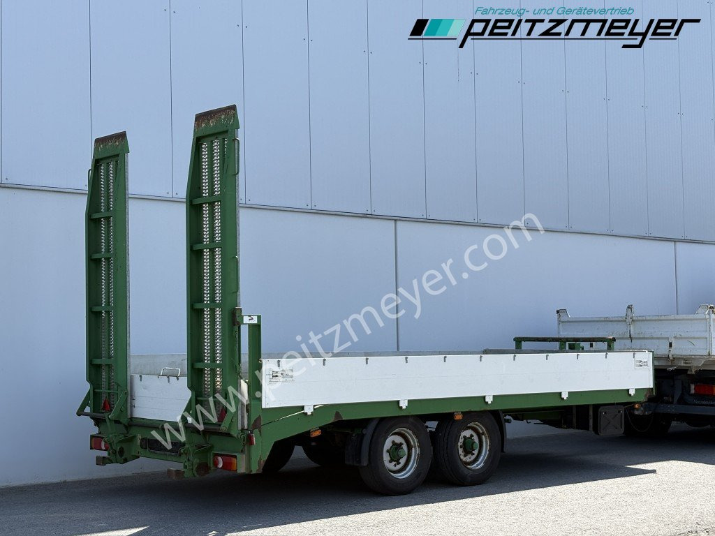 Müller-Mittetal Tandem Tieflader 11 T. Tieflader mit Rampen ETUE-TA - عربة مسطحة منخفضة مقطورة: صور 1 Müller-Mittetal Tandem Tieflader 11 T. Tieflader mit Rampen ETUE-TA - عربة مسطحة منخفضة مقطورة: صور 1