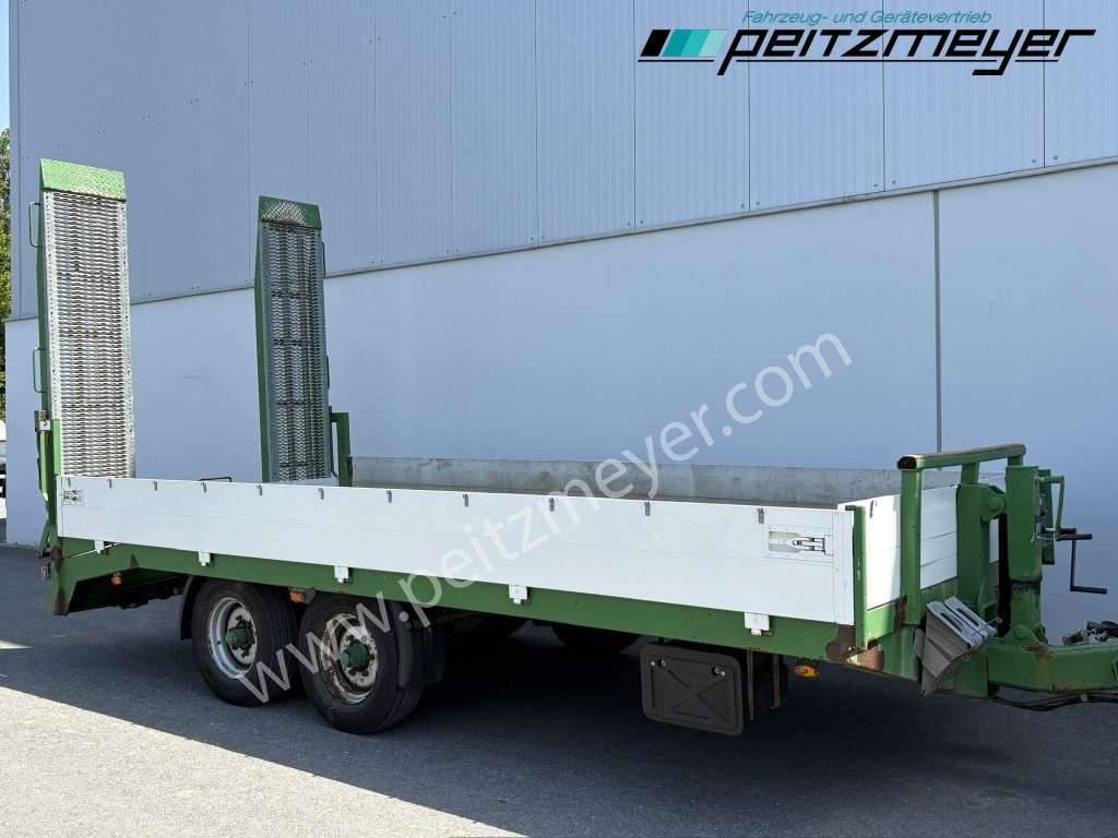 Müller-Mittetal Tandem Tieflader 11 T. Tieflader mit Rampen ETUE-TA - عربة مسطحة منخفضة مقطورة: صور 4 Müller-Mittetal Tandem Tieflader 11 T. Tieflader mit Rampen ETUE-TA - عربة مسطحة منخفضة مقطورة: صور 4