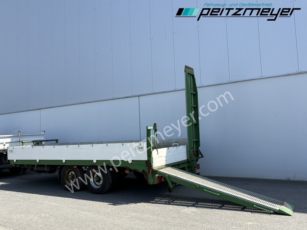 Müller-Mittetal Tandem Tieflader 11 T. Tieflader mit Rampen ETUE-TA - عربة مسطحة منخفضة مقطورة: صور 2 Müller-Mittetal Tandem Tieflader 11 T. Tieflader mit Rampen ETUE-TA - عربة مسطحة منخفضة مقطورة: صور 2