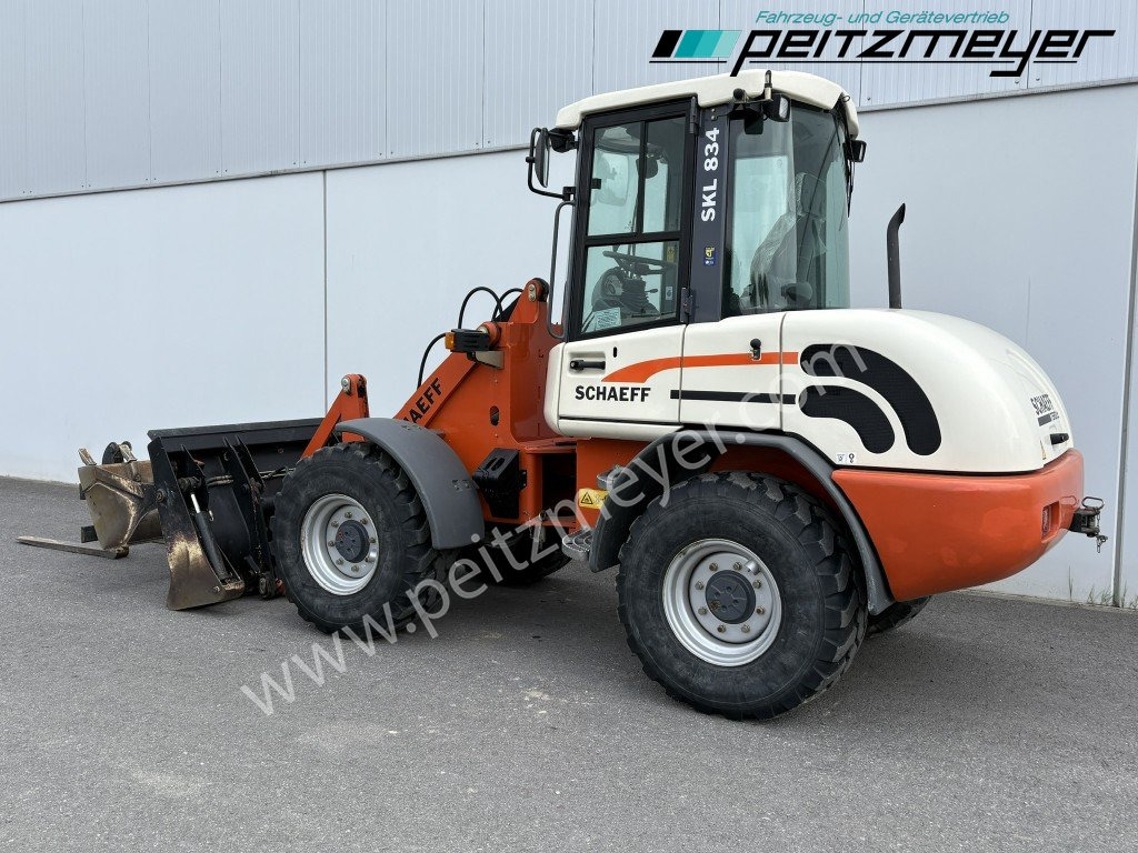SCHAEFF RADLADER SKL 834 Palettengabel + Klappschaufel - اللودر بعجل: صور 4 SCHAEFF RADLADER SKL 834 Palettengabel + Klappschaufel - اللودر بعجل: صور 4