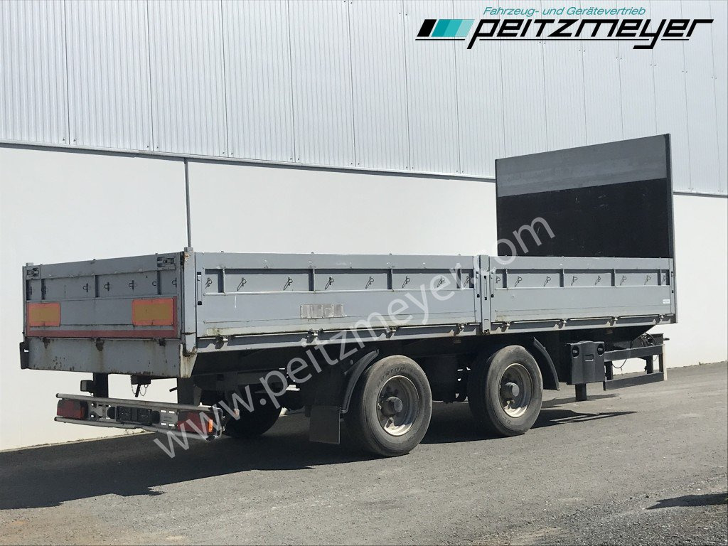 SCHMIDT,HAGEN Tandemanhänger TPT/13/E/6,5 Liftachse, auflastbar auf 18 t. - مقطورات مسطحة: صور 1 SCHMIDT,HAGEN Tandemanhänger TPT/13/E/6,5 Liftachse, auflastbar auf 18 t. - مقطورات مسطحة: صور 1
