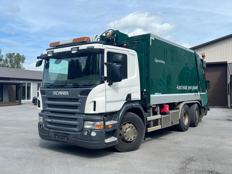 Scania P400 DB6X2*4HNB - شاحنة القمامة: صور 1 Scania P400 DB6X2*4HNB - شاحنة القمامة: صور 1