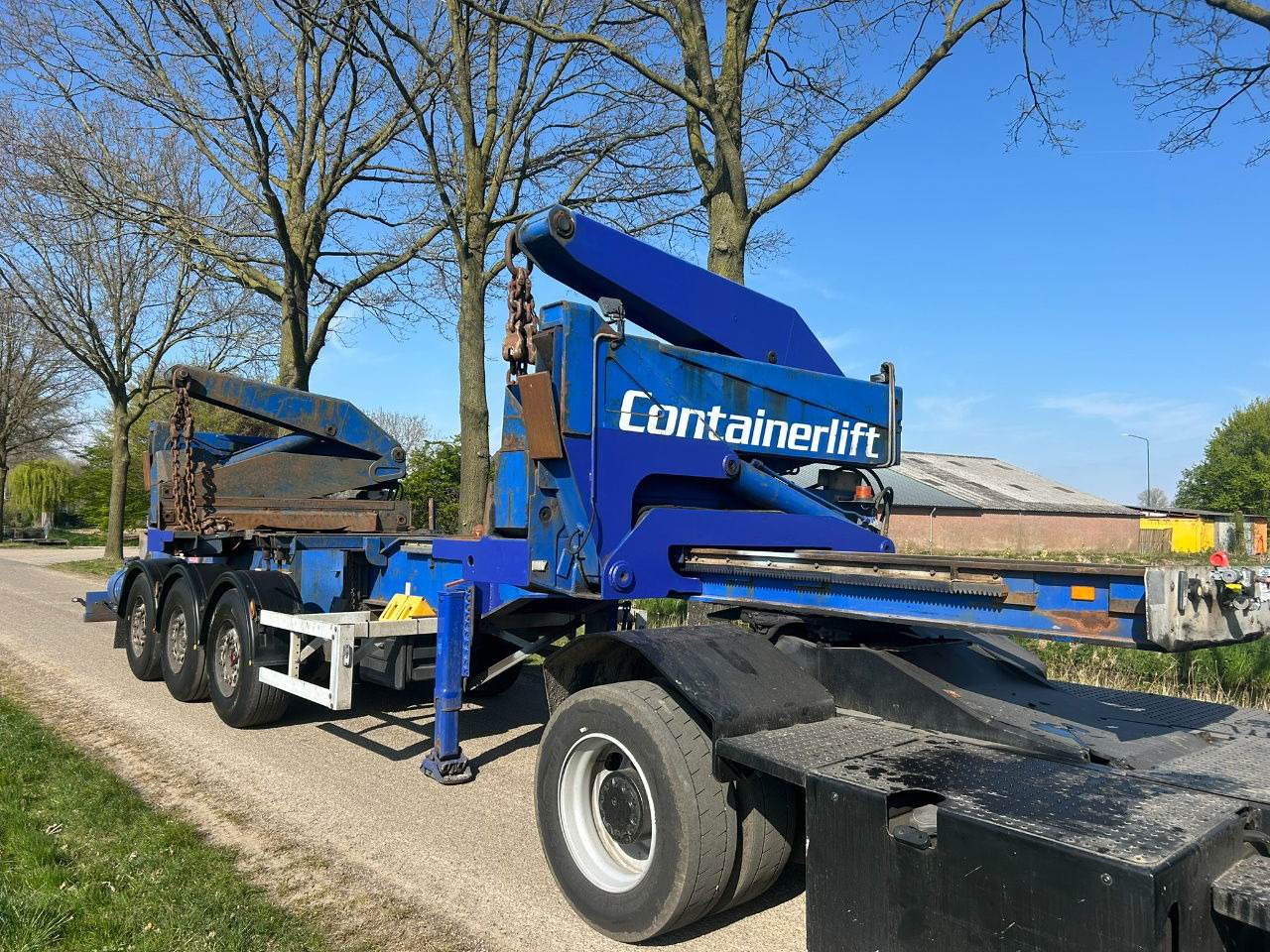 Pacton Steelbro MK6 Side loader / 20 - 40 ft / own diesel power pack / saf disc braks - شاحنات الحاويات/ جسم علوي قابل للتغيير نصف مقطورة: صور 4 Pacton Steelbro MK6 Side loader / 20 - 40 ft / own diesel power pack / saf disc braks - شاحنات الحاويات/ جسم علوي قابل للتغيير نصف مقطورة: صور 4