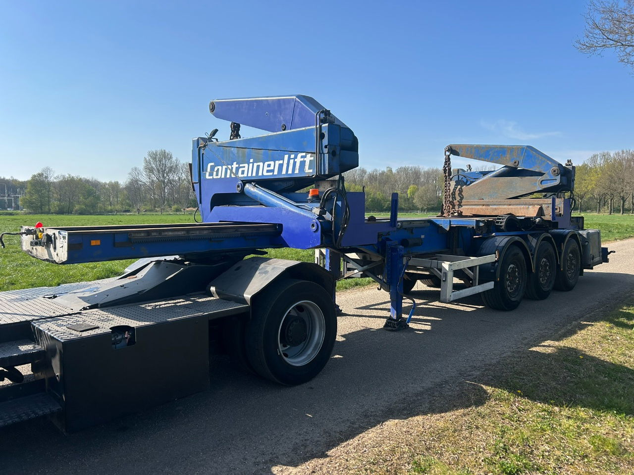 Pacton Steelbro MK6 Side loader / 20 - 40 ft / own diesel power pack / saf disc braks - شاحنات الحاويات/ جسم علوي قابل للتغيير نصف مقطورة: صور 1 Pacton Steelbro MK6 Side loader / 20 - 40 ft / own diesel power pack / saf disc braks - شاحنات الحاويات/ جسم علوي قابل للتغيير نصف مقطورة: صور 1