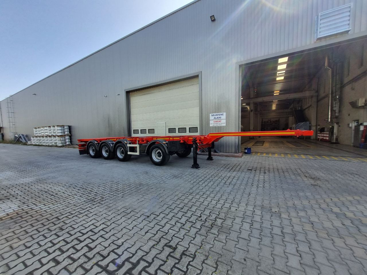 SINAN Container carrier - شاحنات الحاويات/ جسم علوي قابل للتغيير نصف مقطورة: صور 3 SINAN Container carrier - شاحنات الحاويات/ جسم علوي قابل للتغيير نصف مقطورة: صور 3