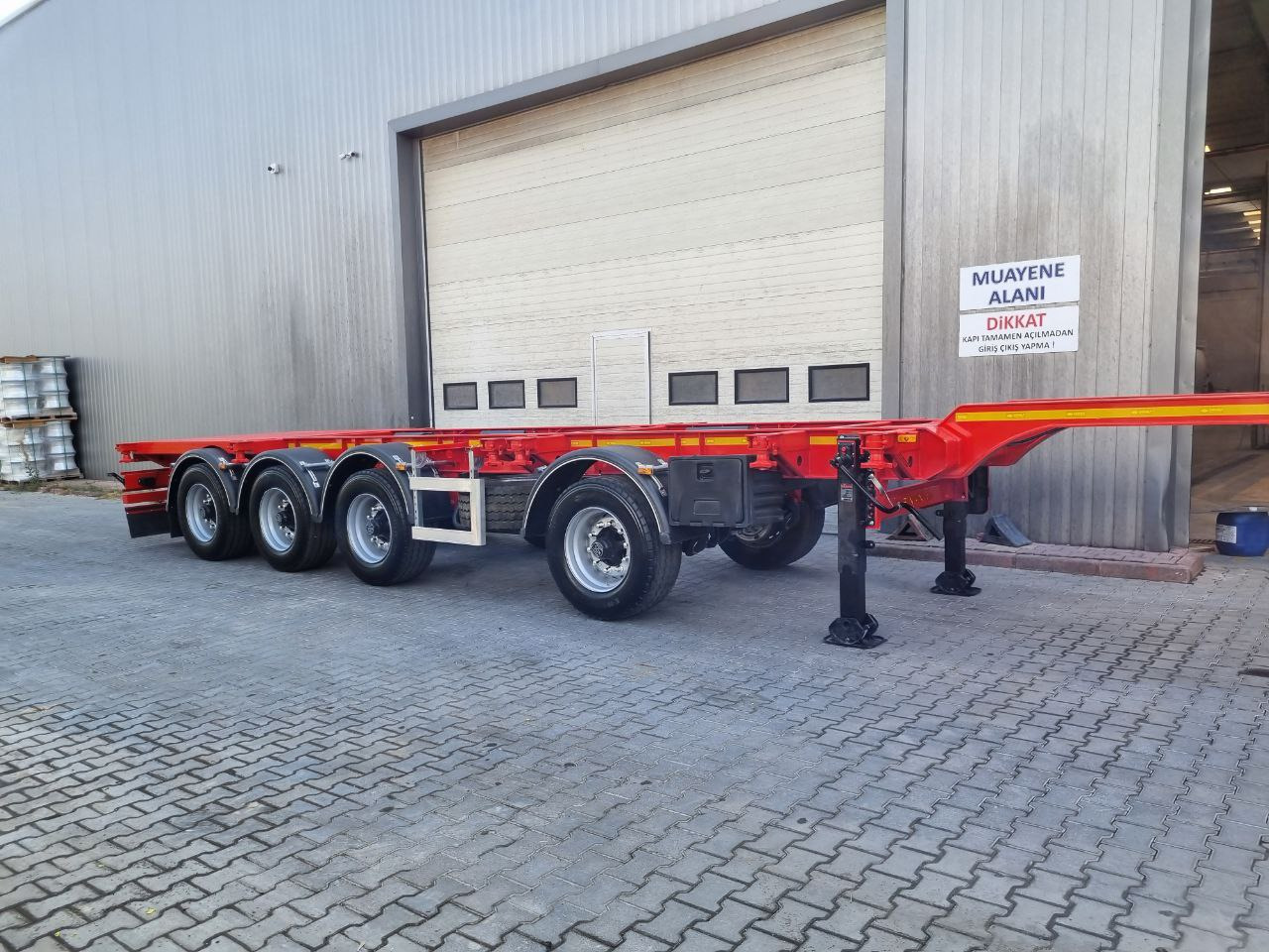 SINAN Container carrier - شاحنات الحاويات/ جسم علوي قابل للتغيير نصف مقطورة: صور 2 SINAN Container carrier - شاحنات الحاويات/ جسم علوي قابل للتغيير نصف مقطورة: صور 2