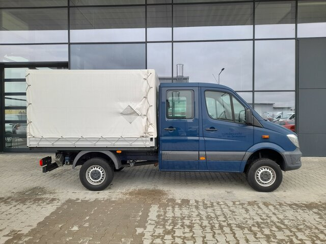 صغيرة, ميكروباص MERCEDES-BENZ Sprinter 316 DOKA 4X4+6 LOCURI+BENA TRANSPORT...: صور 11
