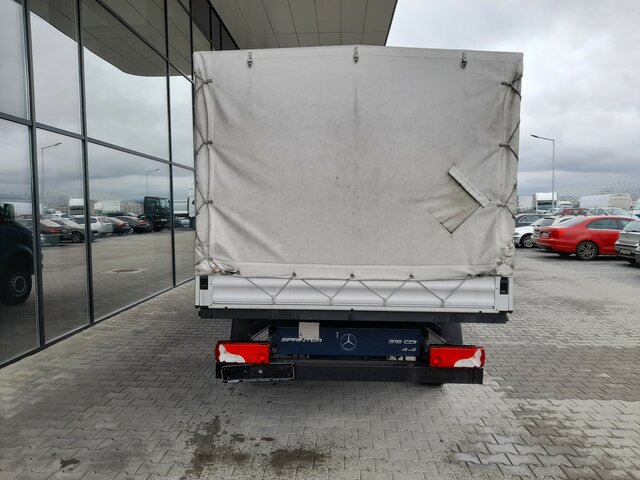 صغيرة, ميكروباص MERCEDES-BENZ Sprinter 316 DOKA 4X4+6 LOCURI+BENA TRANSPORT...: صور 13