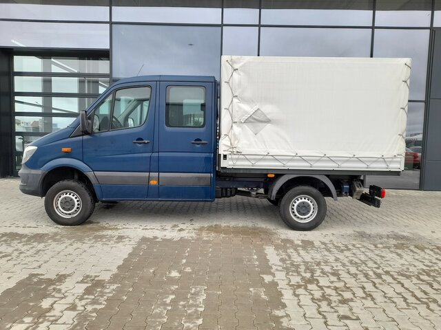 صغيرة, ميكروباص MERCEDES-BENZ Sprinter 316 DOKA 4X4+6 LOCURI+BENA TRANSPORT...: صور 15