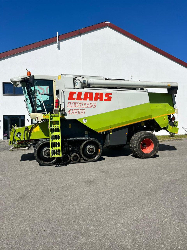 CLAAS Lexion 480 TerraTrac, ca. 3956 Bh, Baujahr 1999 - حصادة شاملة: صور 2 CLAAS Lexion 480 TerraTrac, ca. 3956 Bh, Baujahr 1999 - حصادة شاملة: صور 2